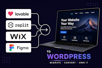 convert lovable ai website to wordpress copy lovable ai clone lovable hostinger