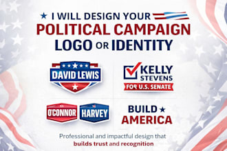 design your political campaign logo or identify
