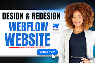do webflow redesign, design and redesign webflow website, redesign webflow