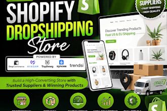 setup dropcommerce, avasam, topdawg, syncee, trendsi shopify dropshipping store