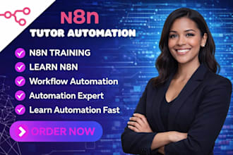 be your n8n tutor n8n consultant fix n8n workflow automation expert