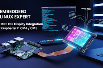 embedded linux engineer for mipi dsi panel integration rpi cm4 cm5