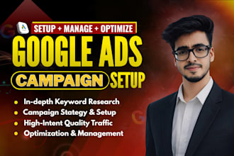 setup and manage your google ads campaign