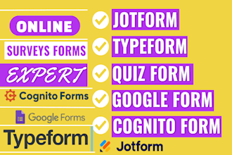 create google form jotform cognito form typeform online form online survey quiz