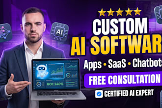 build ai chatbot, ai agents, ai website, ai app and ai saas