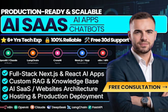 build ai website, ai saas, ai agents, ai app and ai chatbots