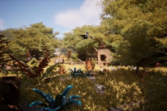 design stylized ue5 anime game environment uefn modular map level design