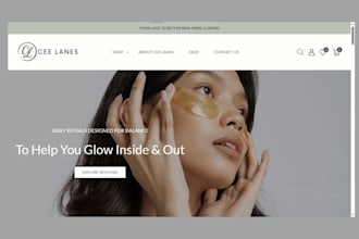 build beauty website skincare website cosmetics lipstick website makeup website