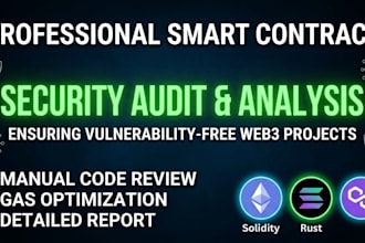 develop secure smart contracts on ethereum or solana