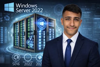 configure windows server, active directory, and gpo