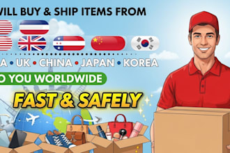 be your personal shopper in japan and ship items to you