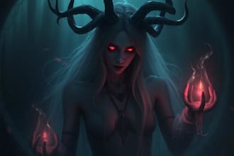 fantasy horror and fantasy horror character