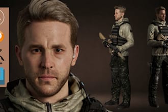 unreal engine metahuman character realistic character for game film or ai avatar