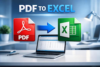 convert PDF to excel