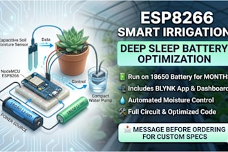 optimize esp8266 code for months of battery life and deep sleep
