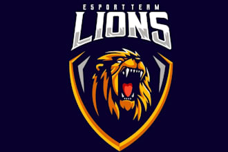make high quality lion logo in express delivery
