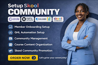 setup skool community migration circle so course creation ghl skool promotions