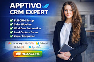 setup apptivo workflow automation apptivo booqable monday crm