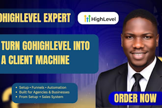 setup your gohighlevel dashboard, domain, funnel and automation system perfectly