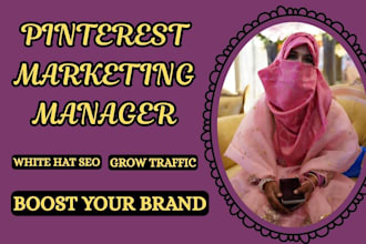 manage and grow your pinterest with SEO