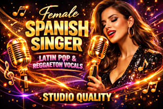 be your female spanish reggaeton and latin pop singer vocalist and songwriter