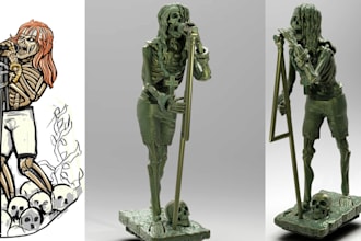 stl file repair, edit, fix convert 2d image photo to 3d model for 3d printing
