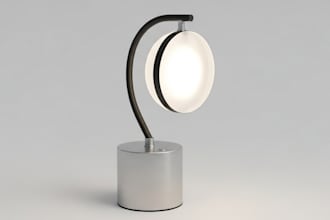 model 3d chandelier, hanging lamp, 3d table lamp with realistic rendering