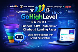 set up gohighlevel crm, sales pipeline, and lead management system