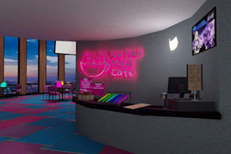 edit build interactive vrchat world, vrc world, metaverse world game environment