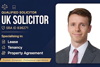create UK complaint lease, tenancy and property agreements, business agreement