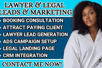 generate high quality lawyer leads attorney leads lawyer google ads funnel setup