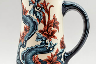 design awesome custom mug design
