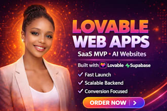 build, deploy lovable web apps, lovable saas mvps,  lovable dev ai integration