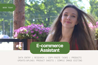 be your ecommerce assistant