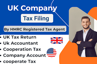 prepare and file UK company accounts and  corporation tax return