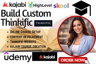 build online course thinkific course upload thinkific course curriculum enroll