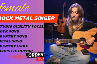 be your female rock singer rock song hard rock metal rock country indie rock