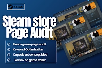 do steam store page audit, review your steam store page for more wishlist