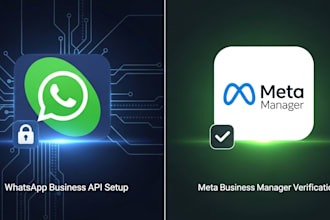 set up spam SMS marketing,  bulk whatsapp business API with verified meta bm