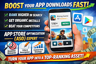 app store optimization aso for app and google store to increase app visibility