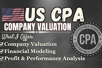 do company valuation, bpo analysis, and financial modeling