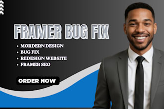 fix framer website bugs responsive issues framer fix framer portfolio