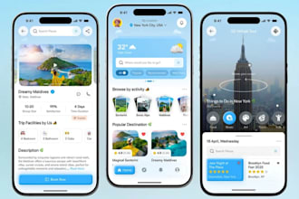 develop tourist audio guide app, audio recording app, travel app, narration app