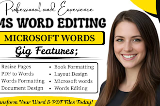 ms word, microsoft word document formatting, word document design and editing