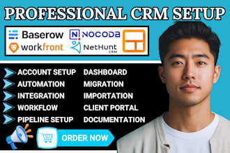do baserow streak workfront nocodb data synchronization nethunt custom database