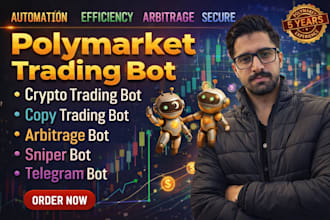 polymarket copy trading bot development polymarket arbitrage bot development