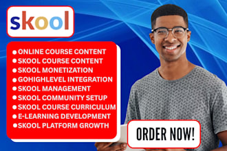setup skool community skool online course skool credit repair skool setup skool