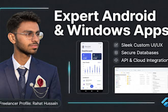 build a custom premium app for android and windows
