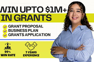 write a winning grant proposal for nonprofits and small businesses