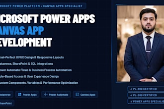 develop a canvas powerapp for your business